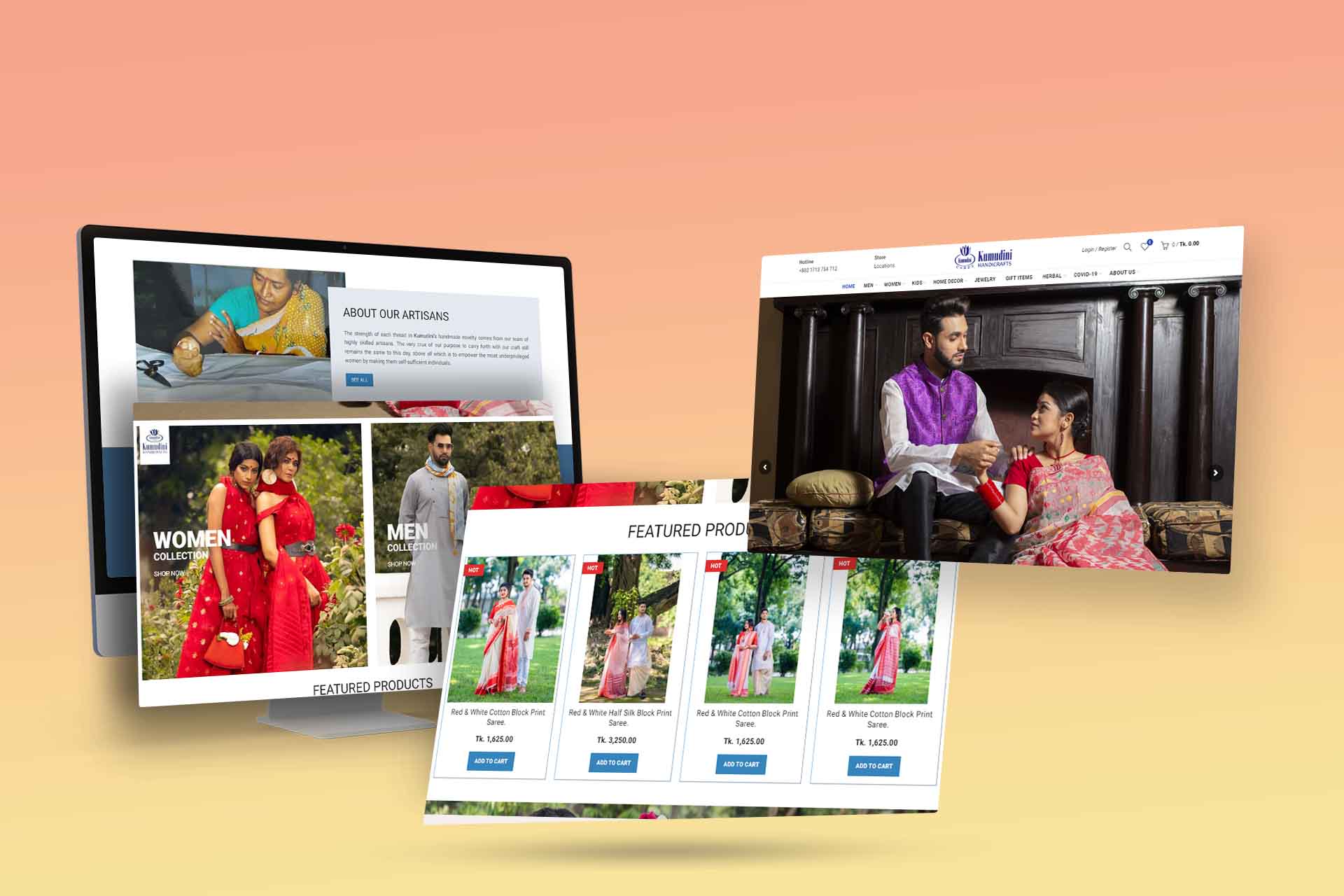ekumudini website design banner
