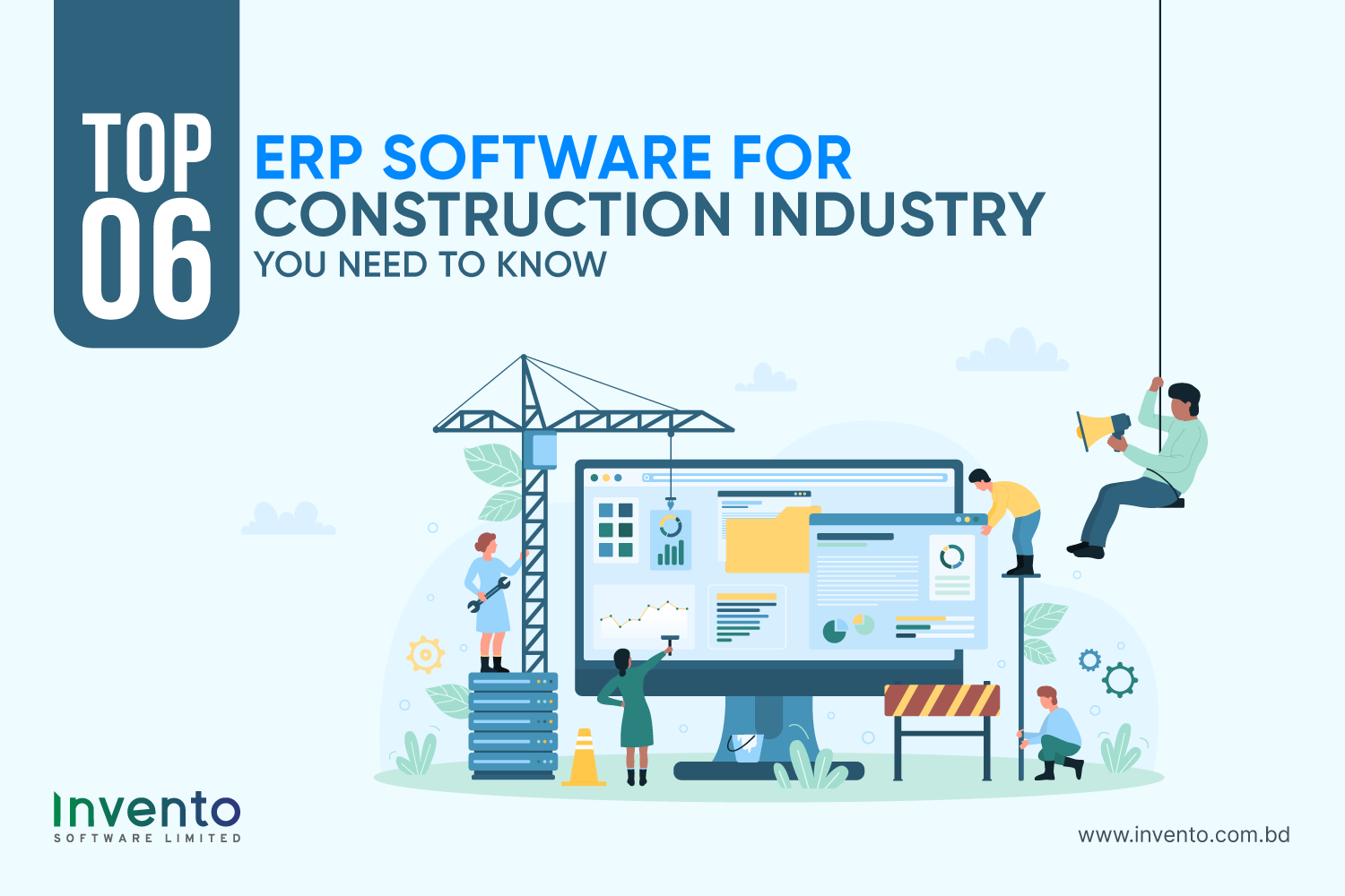 Top 6 ERP Software for Construction Industry You Need to Know