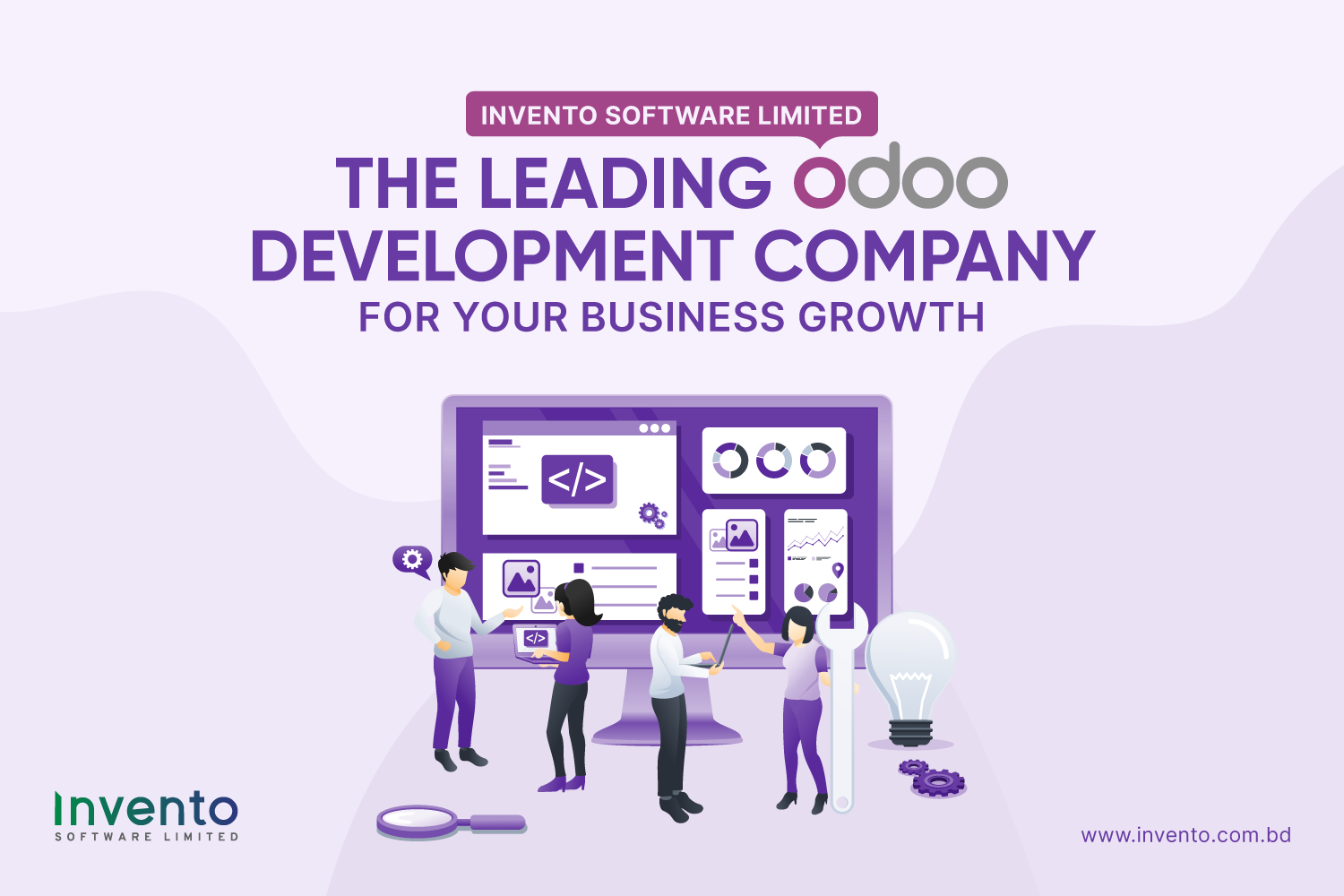 Introducing Invento Software Company as the Leading Company for Odoo Development