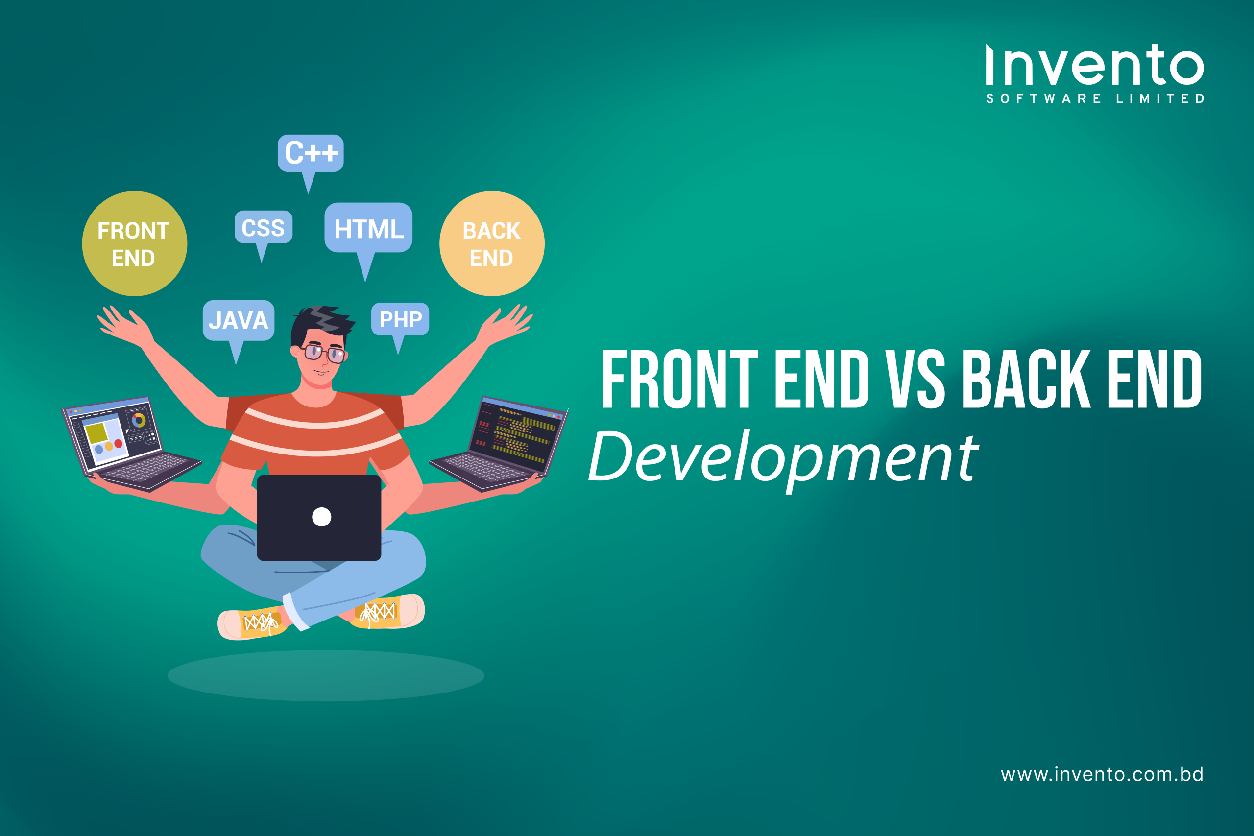 front-end vs. back-end development