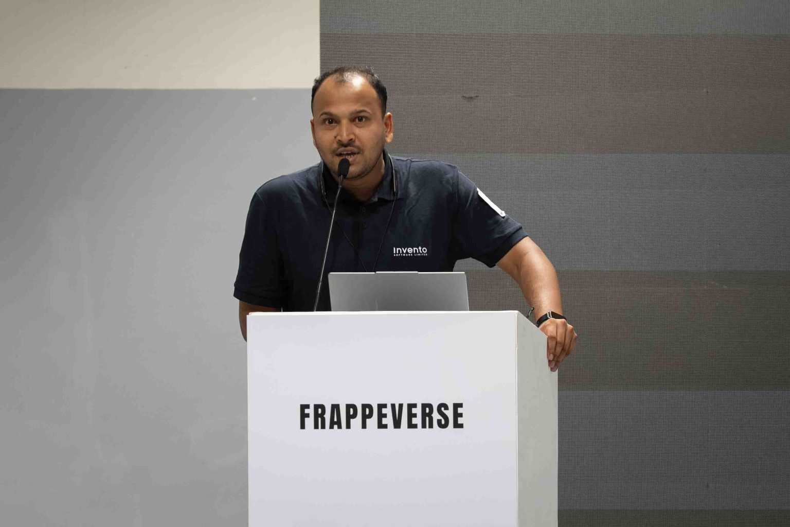 Walking through the build at Frappeverse Mumbai 2026