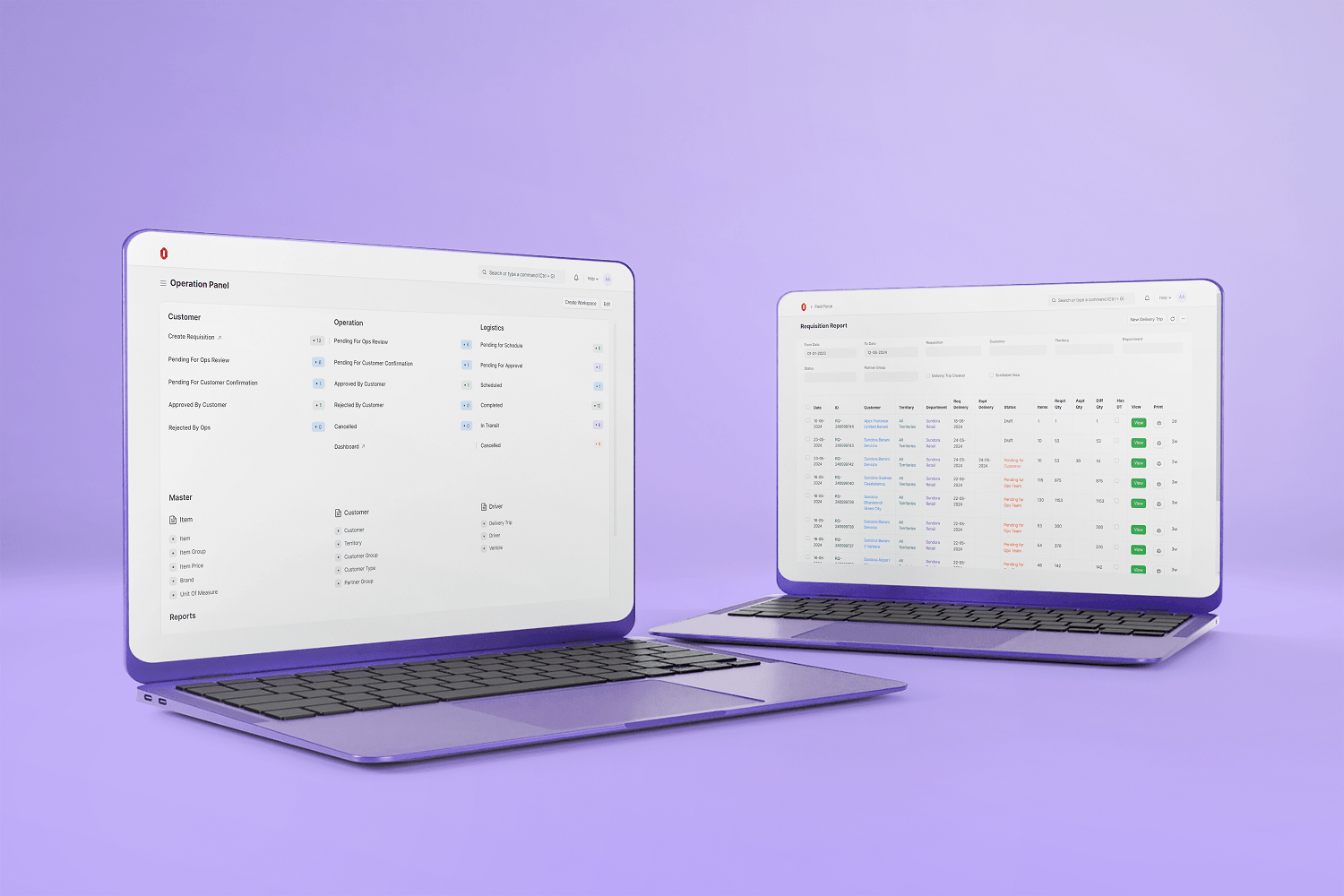 Full business automation for a BioTech products distribution company