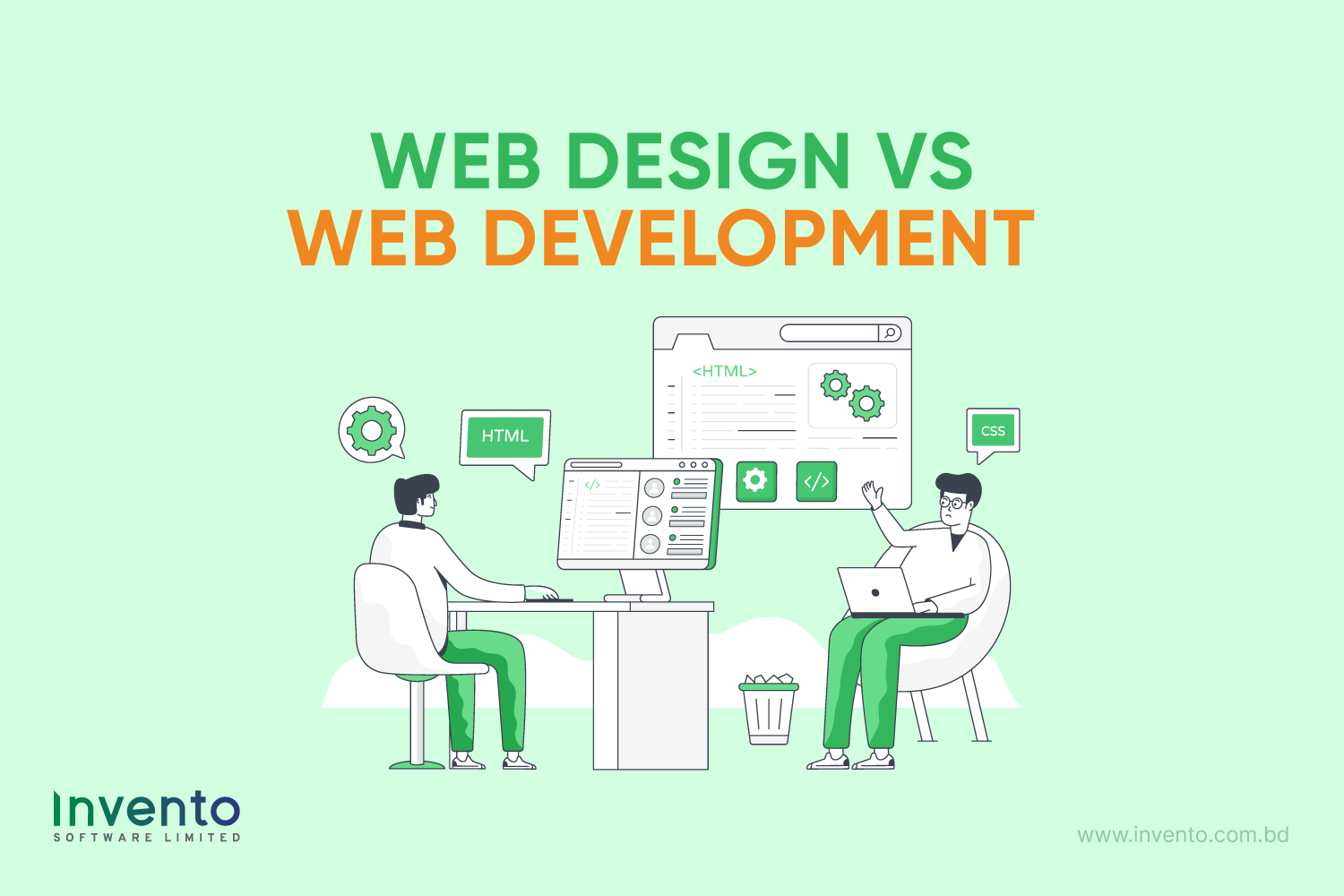 web design vs web development