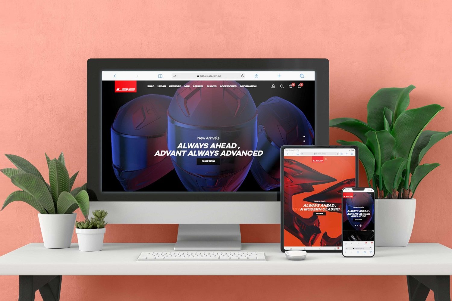 LS2 website design home page thumb